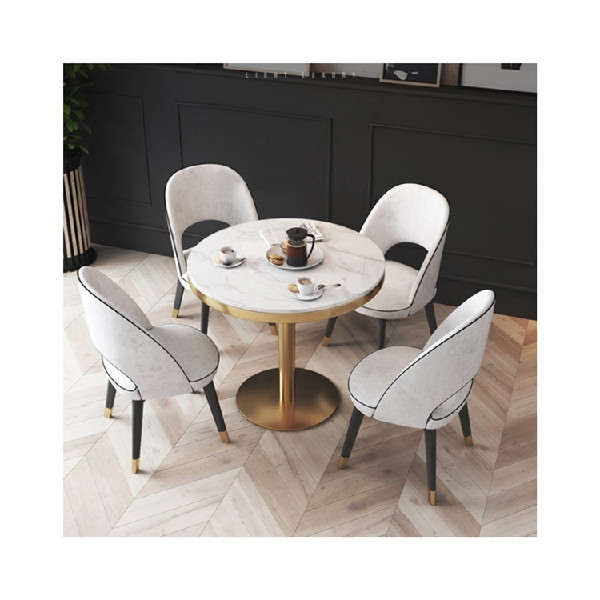 Modern Home Furniture Dining Room Sets Modern Marble Dining Table cafe table and chairs