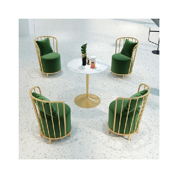 Factory wholesale hot sale new design luxury round table hotel lounge chair