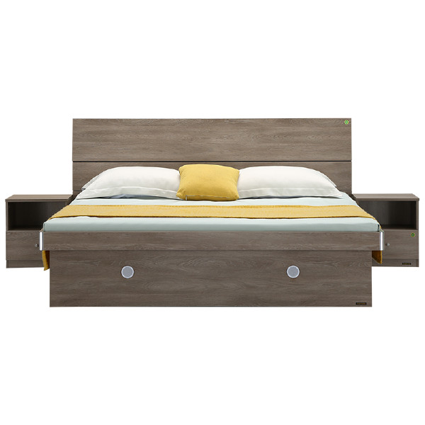 New product factory Design Hand Made tatami bedroom furniture multifunction storage double bed