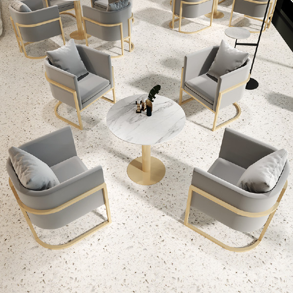 Nordic milk tea shop card seat table and chair set dessert cafe rest area beauty salon net celebrity negotiation table and chair