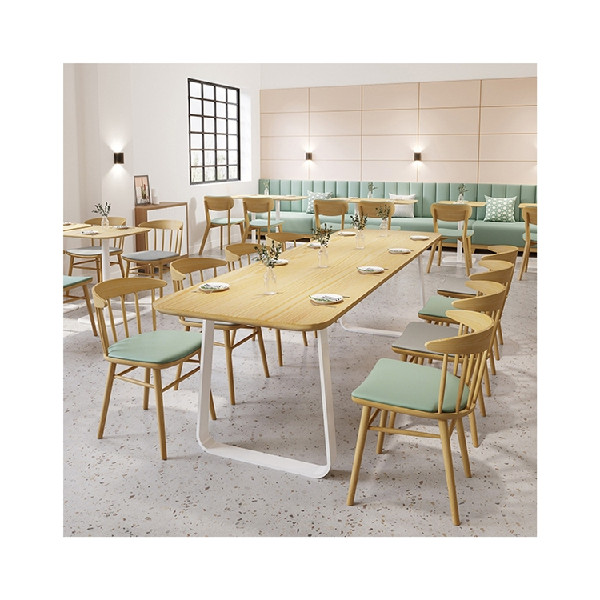 China modern coffee shop furniture Cafe Restaurant tables and chairs Fast food restaurant furniture