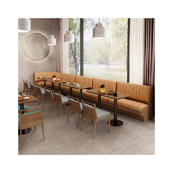 Modern Wood Slab restaurant designs Furniture  Coffee Desk  Dinning Table Set