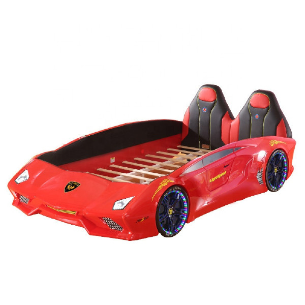 Children's car bed intelligent environmental protection food grade ABS children's car bed cartoon cool racing bed